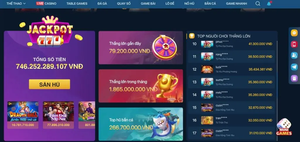 Game Nổ Hũ Theo Chủ Đề Zowin 88